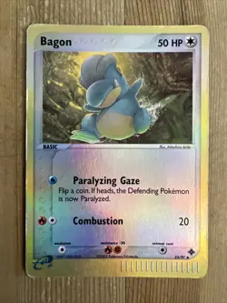 Pokemon TCG Bagon EX Dragon 23/97 Reverse Holo Uncommon HP - Image 1