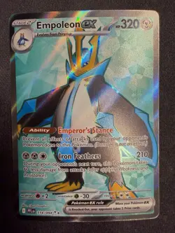 Empoleon ex 114/094 Ultra Rare Phantasmal Flames NM Pokemon TCG - Image 1