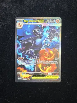 Mega Charizard X ex 125/094 SIR ME: Phantasmal Flames Pokemon TCG NM - Image 1