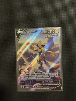 Pokemon Zeraora V Full Art Ultra Rare Rapid Strike Holo 166/198 Chilling Reign - Image 1