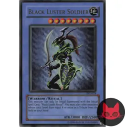 Yugioh Black Luster Soldier SYE-024 Ultra Rare LP - Image 1