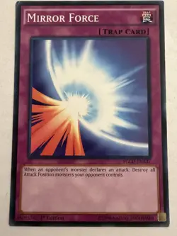 Mirror Force YGLD-ENA37 - Yugioh - 1st Ed - LP - Image 1