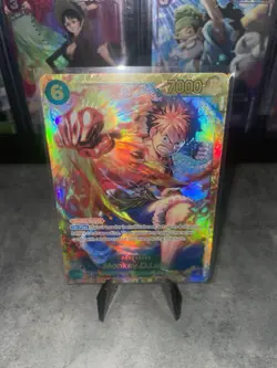 One Piece CCG Monkey D Luffy Op13-118 Sec Alt Art Near Mint - Image 1