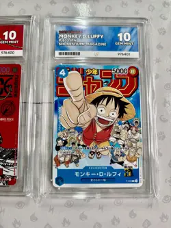 Monkey D Luffy ST21-014 & P-033 ACE 10 One Piece Magazine Vol 20 Promo - Image 3
