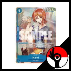 One Piece Emperors in the New World - OP09-050 - Nami - Alt Art - Image 1