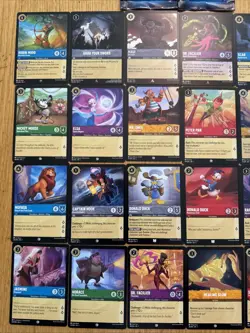 Set Of 24 Disney Lorcana Trading Cards The First Chapter 2 Full Packs - Image 3