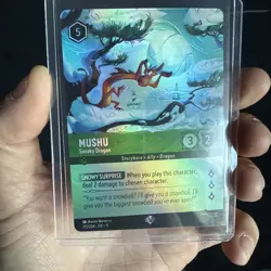 Mushu - Sneaky Dragon (Epic) 212/204 Winterspell Holo ￼ Disney Lorcana - Image 2