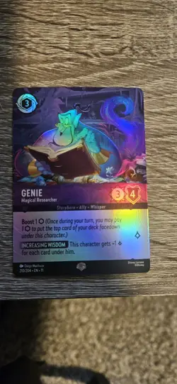 Genie - Magical Researcher (Epic) - Winterspell Disney Lorcana - Image 1