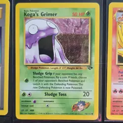 Pokemon Gym Challenge Lot 15 Cards, Koga, Blaine's Ninetales, Giovanni's Pinsir+ - Image 4