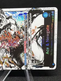 Ace & Newgate L ST22-001 One Piece Card Game Starter Deck Parallel – NM – EN - Image 5