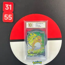 Pokemon PTCG S-Chinese Card CS5aC-134 Raichu V Grade10 - Image 1