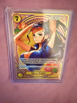 ONE PIECE Card Game Nico Robin EB03-055 SP Parallel Heroines English 2026 - Image 1