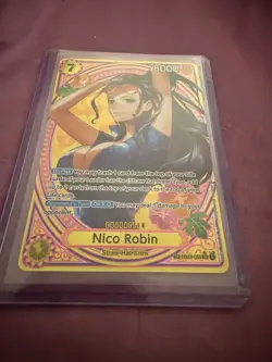 ONE PIECE Card Game Nico Robin EB03-055 SP Parallel Heroines English 2026 - Image 3