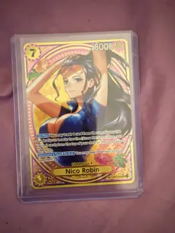 ONE PIECE Card Game Nico Robin EB03-055 SP Parallel Heroines English 2026 - Image 4