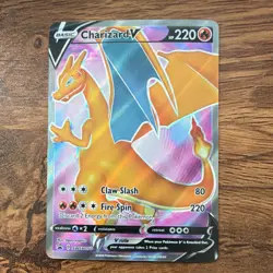 Pokemon Charizard 004/102 Base Set Holo Rare 120 HP Stage 2 Card English - Image 1