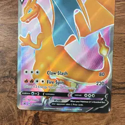 Pokemon Charizard 004/102 Base Set Holo Rare 120 HP Stage 2 Card English - Image 4