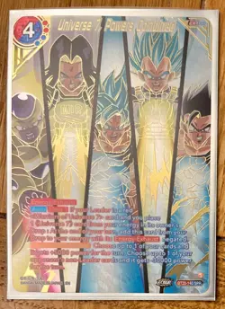Dragon Ball Super Card Game - BT20-140 SPR - Universe 7, Powers Combined *NM* - Image 1