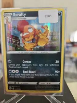 Scrafty 74/99 Holo Rare Pokemon Card Near Mint - Image 1