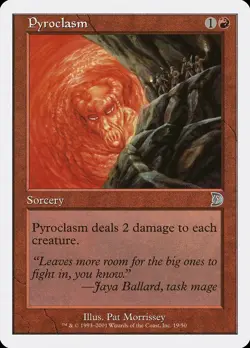 Pyroclasm Deckmasters PLD Red Uncommon MAGIC THE GATHERING MTG CARD ABUGames - Image 1