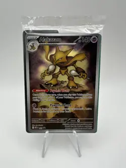 Alakazam Black Star Promo Mega Evolution #009 Pokemon TCG Sealed Pokemon Card - Image 1