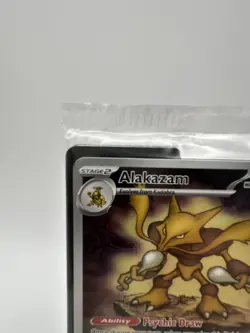 Alakazam Black Star Promo Mega Evolution #009 Pokemon TCG Sealed Pokemon Card - Image 2