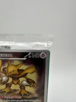 Alakazam Black Star Promo Mega Evolution #009 Pokemon TCG Sealed Pokemon Card - Image 3