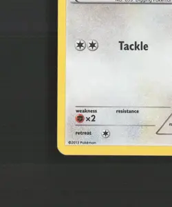 Bunnelby 10/12 McDonalds Promo 2013 Holo Rare Pokemon Card LP - Image 5