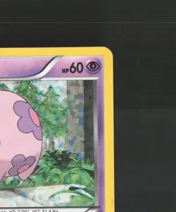 Munna 7/12 McDonalds 2011 Promo Holo Rare Pokemon Card MP - Image 4