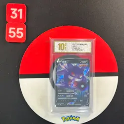 Pokemon Chinese TCG Card Sword & Shield Gengar V CS4bC 072/132 RR Grade10 - Image 1