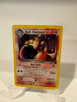 Team Rocket Dark Charizard Rare Holo Pokemon Card 2002 4/82 R - Image 2