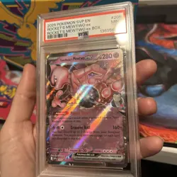 Team Rocket's Mewtwo ex 205 Sv: Scarlet & Violet Promo Cards Holo - Image 3