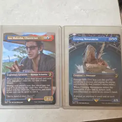 Magic: The Gathering REX Card Lot -8 Cards Borderless Worlds beyond - Image 4