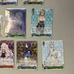 97 Weiss Schwarz Card Lot Mixed, 19 Holos, 1 Sealed Promo Pack - Image 4
