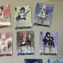 97 Weiss Schwarz Card Lot Mixed, 19 Holos, 1 Sealed Promo Pack - Image 5