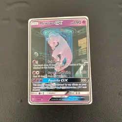 Pokemon Mewtwo GX Secret Rare Shining Legends 78/73 MEWTUBE *NM CONDITION* - Image 1