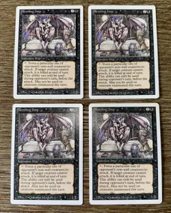MTG * X4 Nettling Imp X4 NM Revised 3rd Edition Playset Regular SellbyCyn - Image 1