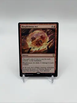 Blasphemous Act - Commander: Bloomburrow MTG - Image 1