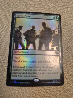 Turtle Power! #0135 FOIL Teenage Mutant Ninja Turtles NM ENG MTG TMT - Image 1