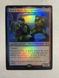Don & Raph, Hard Science Teenage Mutant Ninja Turtles Foil - Image 1
