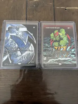 MTG Underworld Breach TMNT Borderless Magic The Gathering & Arc bound Ravager - Image 1