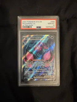 2024 POKEMON SFA EN-SHROUDED FABLE ULTRA RARE #085 PECHARUNT EX PSA 10 - Image 1