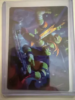 Mikey & Don Party Planners MTG Teenage Mutant Ninja Turtles Art Series #15 - Image 1