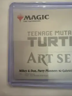Mikey & Don Party Planners MTG Teenage Mutant Ninja Turtles Art Series #15 - Image 5