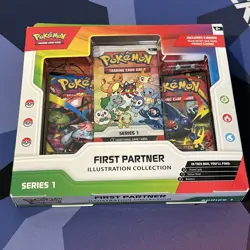 Pokemon TCG First Partner Illustration Collection Series 1 Sealed New - Image 1