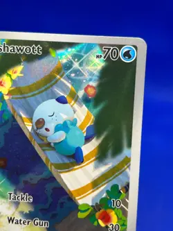 Pokemon SV White Flare Oshawott 105/086 Illustration Rare IR NM - Image 4