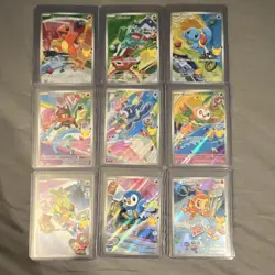 Pokemon 25th Anniversary Promo Holo 9 Card Lot Charmander Bulbasaur Squirtle - Image 1