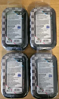 (4x Lot) 2025 Pokemon Black Bolt & White Flare Unova Mini Tins New Sealed - Image 3