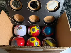 6 x Pokemon TCG Pokeball Tins - Factory Sealed Costco - In hand ships next day - Image 1
