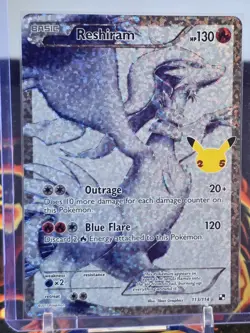 Pokemon Holo 25th Lot Mewtwo EX 54/99 Reshiram 113/114 Garchomp C LV.X English - Image 4