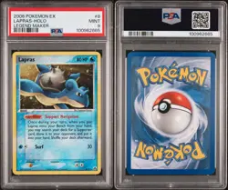 PSA 9 2006 POKEMON EX LEGEND MAKER #8 LAPRAS-HOLO LEGEND MAKER - Image 3